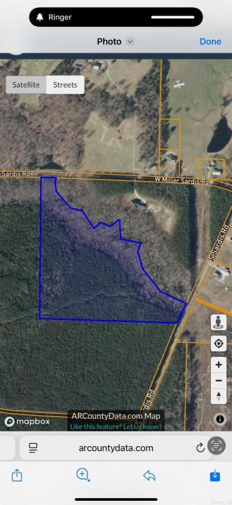 00 W Miller Sardis Road, Bauxite, Arkansas 72011, États-Unis
