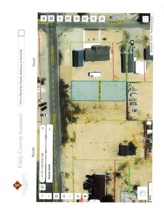 E of 111 Russell Street Lot 2D1, Carlsbad, Novo México 88220, Estados Unidos