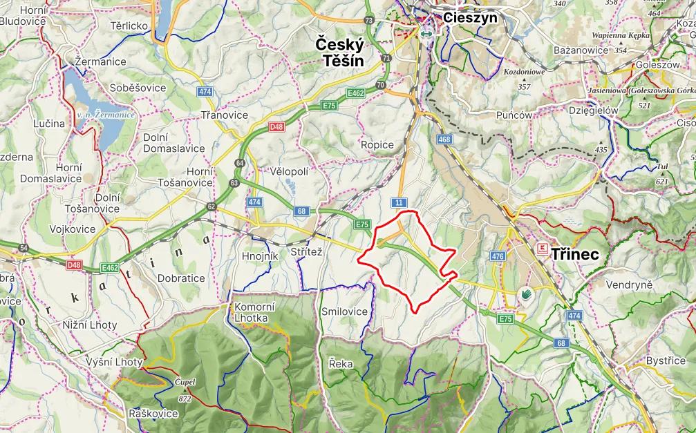 Třinec, Frýdek-Místek 73961, Tschechische Republik