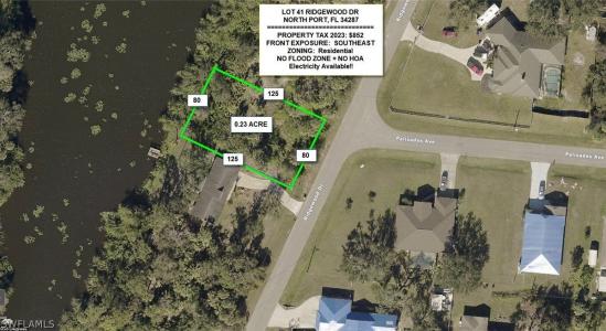 Ridgewood Lot #41 Drive, North Port, Flórida 34287, Estados Unidos