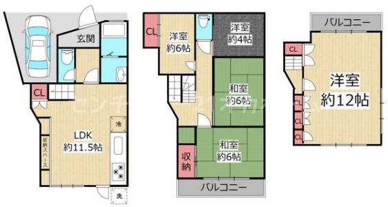 泉町2丁目, 大東市, Osaka 574-0024, Japan