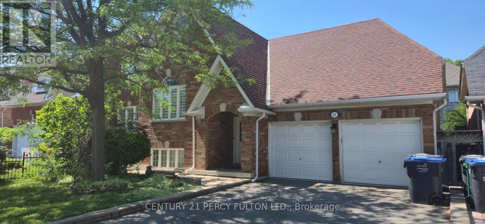 26 RUSHBROOK DRIVE, Brampton (vales Of Castlemore), أونتاريو L6P 1E4, كندا