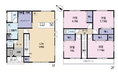 一之宮９丁目3-12, 寒川町一之宮９丁目　新築戸建　D区画, 高座郡寒川町, Kanagawa 253-0111, יפן