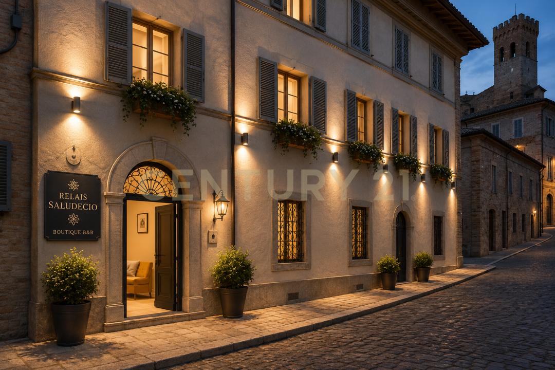 Via Roma, Saludecio, Emilia-Romagna 47835, İtalya
