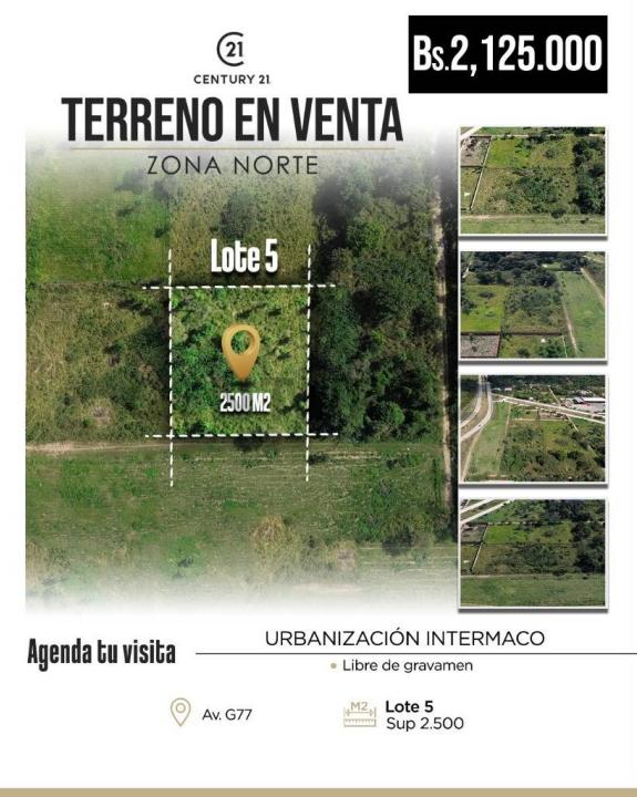Av. G77 Urb. Intermaco Lote 5 , Norte, Santa Cruz, Bolivie