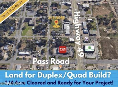 2301 24th Avenue lot: 6-14, Gulfport, Mississippi 39501, États-Unis