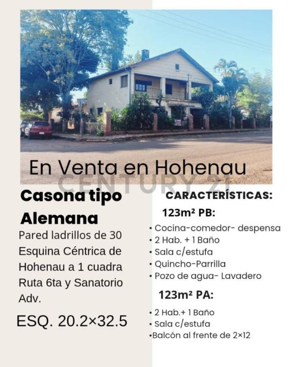 Hohenau centro, a 1 cuadra de la Ruta VI, , Hohenau, Itapúa 00001, Paraguay