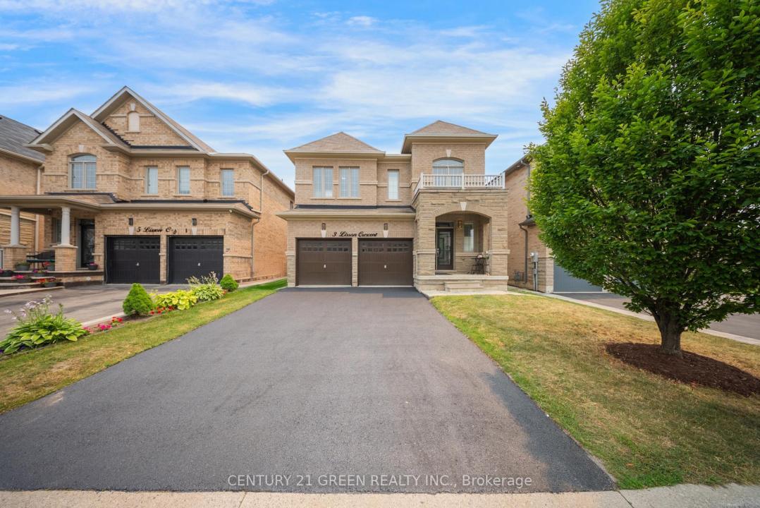 3 LISSON CRESCENT, Brampton, Ontario L6X 5H8, Canada