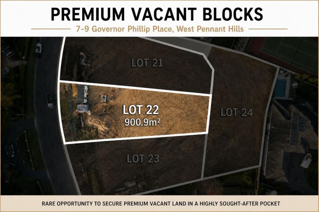Lot 22 7-9 Governor Phillip Place, West Pennant Hills, NSW 2125, Australie